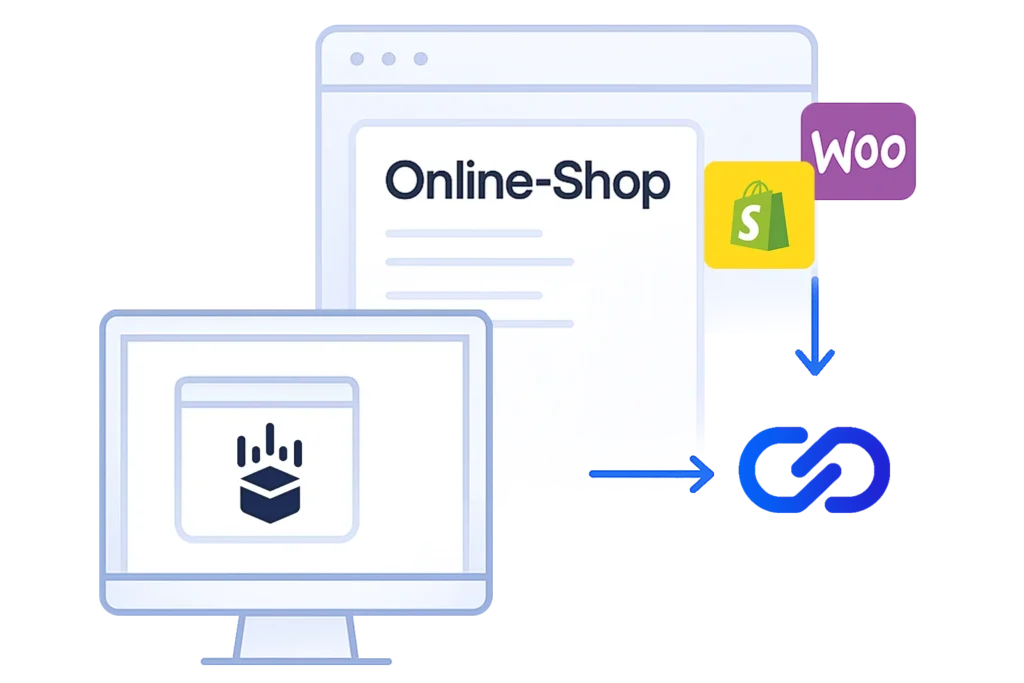 Integration eines Online-Shops mit SendDrop über Shopify und WooCommerce