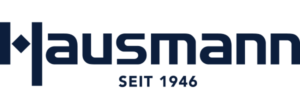 Hausmann Logo mit klarer, moderner Typografie für eine traditionsbewusste Marke